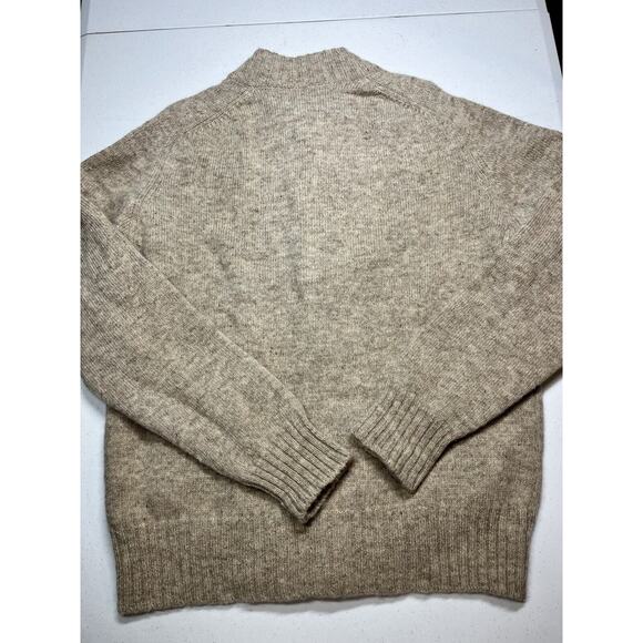 Filson Womens Scottish Wool Natrual Button Down Cardigan Sweater NWT L - Picture 7 of 7